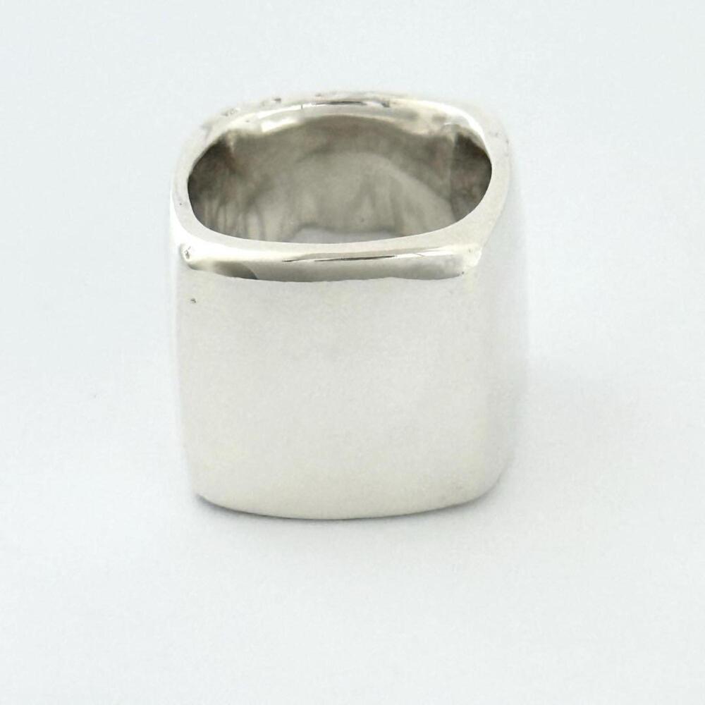 CHANEL Authentic Vintage Silver Ring - Picture 2 of 10